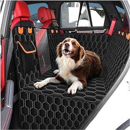 BIKAEIK Dog Car Seat Cover for Back Seat