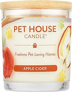 Pet House Candle in Apple Cider by One Fur All