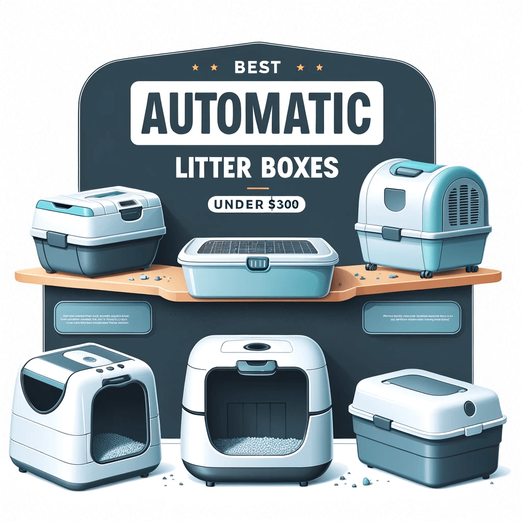 Best automatic litter boxes under $300
