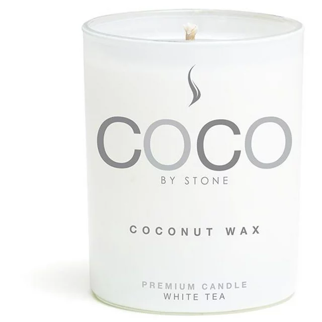 Stone Candles COCO11WT 11 oz Coconut Candle