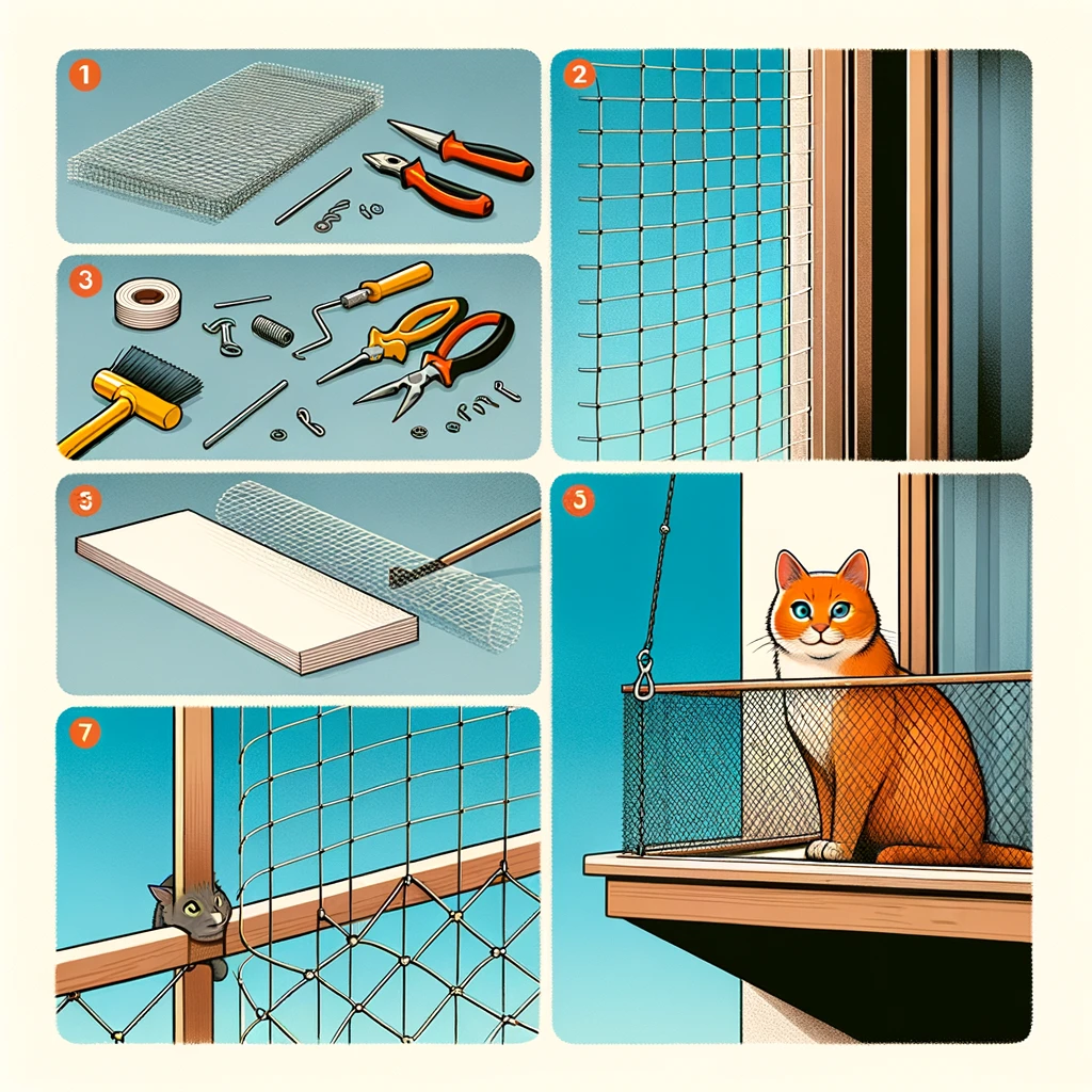How to prevent cat from jumping on balcony railing ?